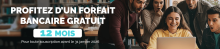 Offre 12 mois de forfait gratuit